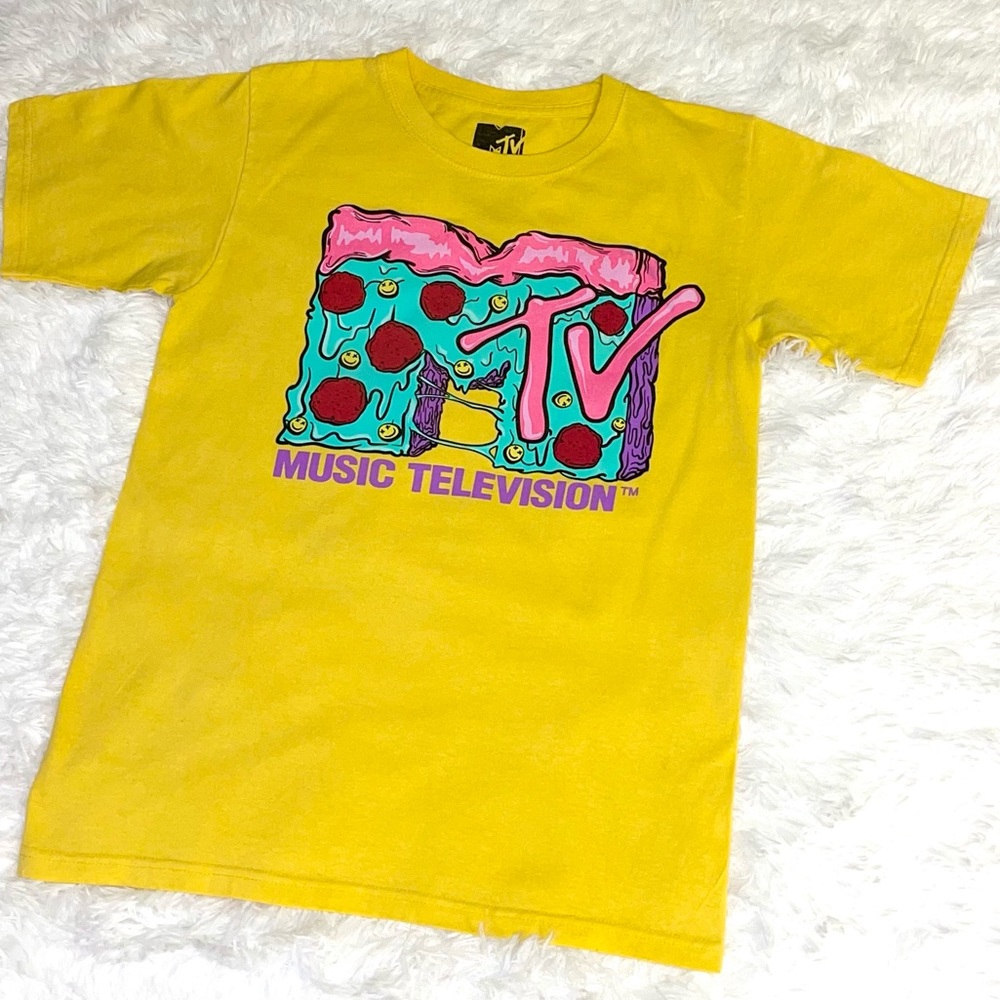 Yellow MTV Tee